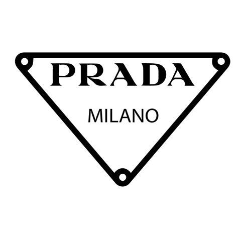 prada logo zum aufnähen